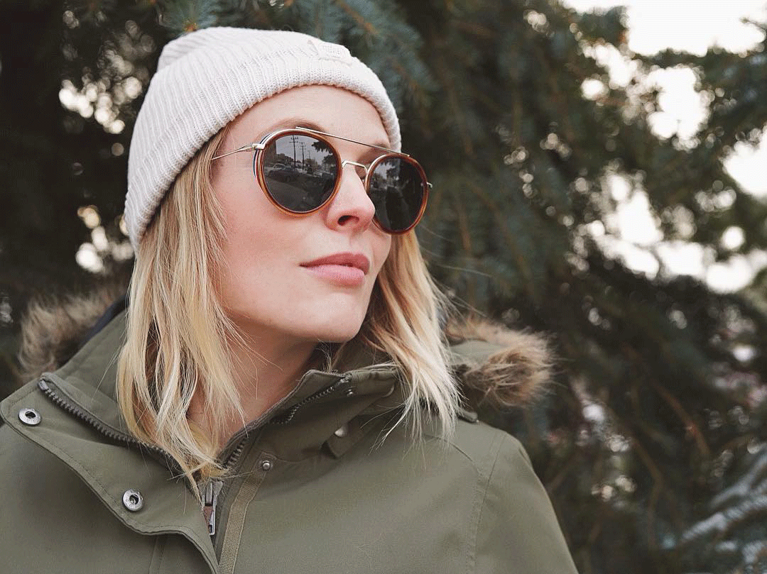 Women's Sunglasses in Winter